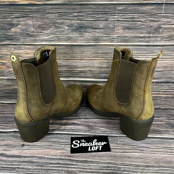 Kodiak Women's‎ Heeled Waterproof Slip On Brown Leather Boots - Picture 5 of 8